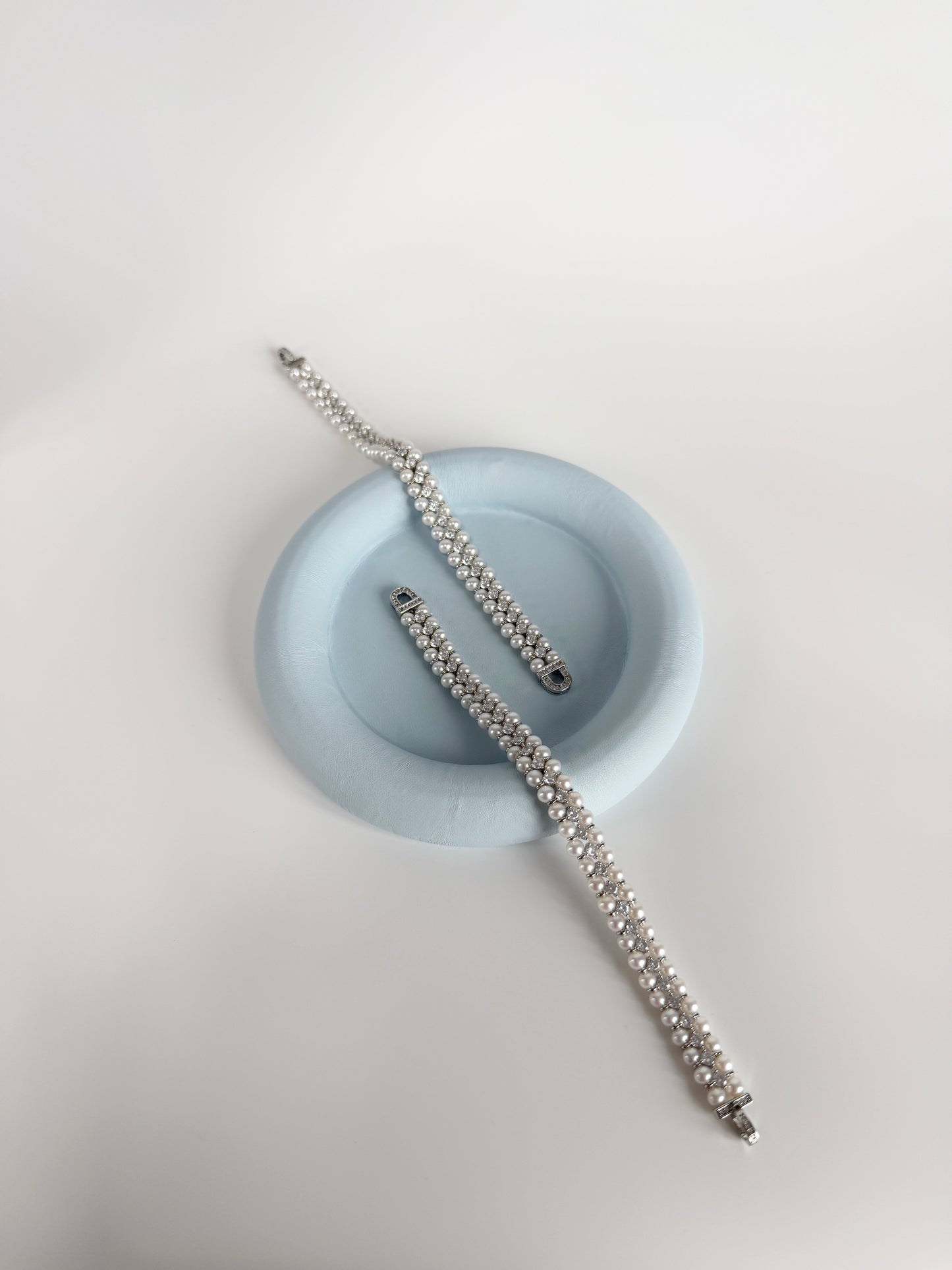 Double-row Freshwater Pearl Bracelet